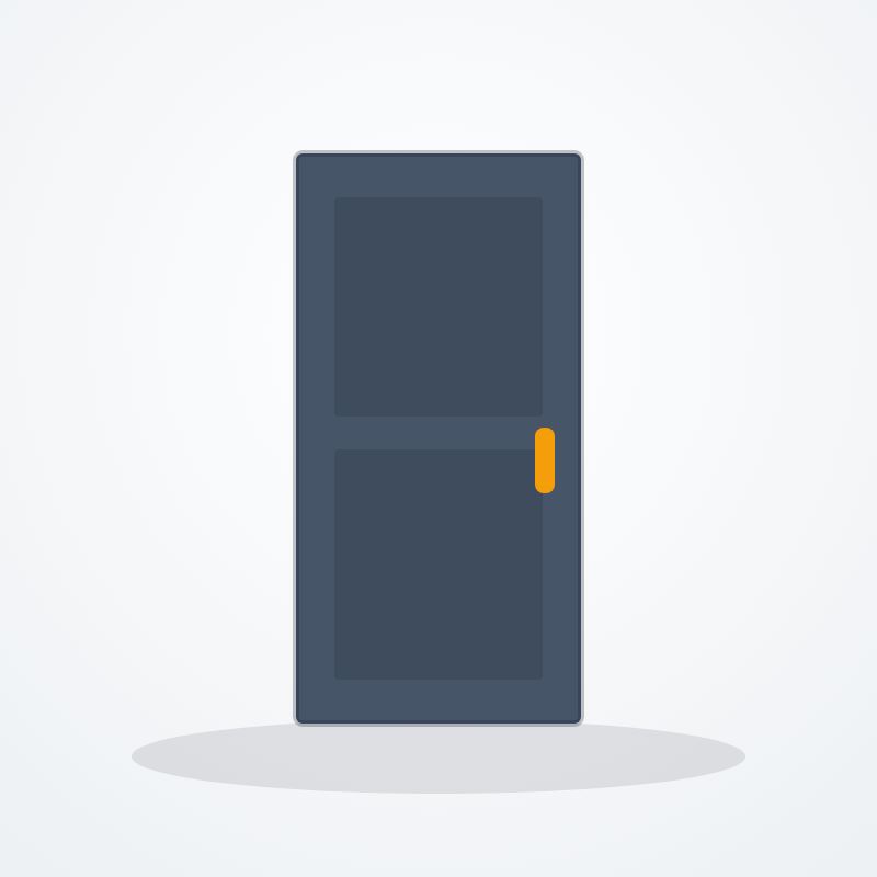 Steel Security Door, Double (4ft × 7ft)