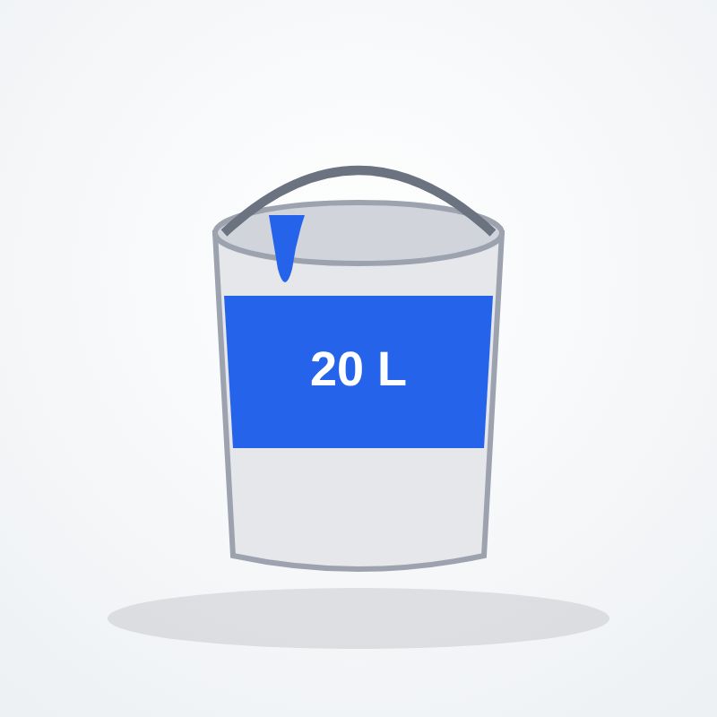 Satin Finish Paint, Royal Blue (20L)