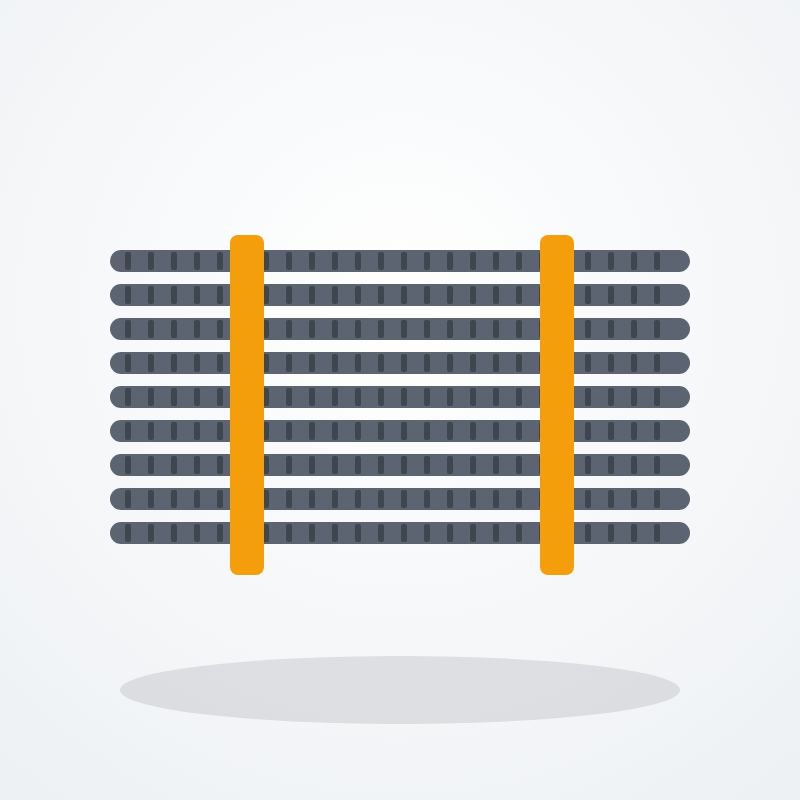 BRC Mesh A142 (2.4m × 4.8m sheet)